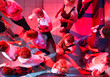 Photo: Party viewed from above Party viewed from above