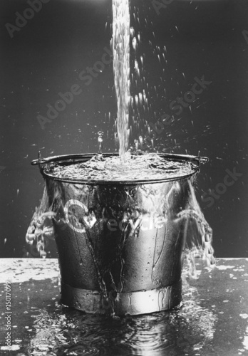 Photo: Water Pouring in Bucket Water Pouring in Bucket