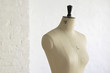 Mannequin indoors, close up