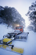Snow clearing tractor, Mt. Baw Baw, Victoria, Australia