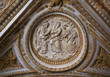 Vatican Ceiling Inside Sculpture Christ Talking to His Disciples