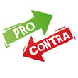 Vektor: pro contra pro contra
