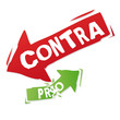 Vektor: contra gewinnt gegen pro contra gewinnt gegen pro