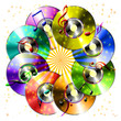 CD musica-Compact Disc Music-Disque DVD Musique 2 CD musica-Compact Disc Music-Disque DVD Musique 2