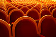 Photograph of the Rows of theatre seats