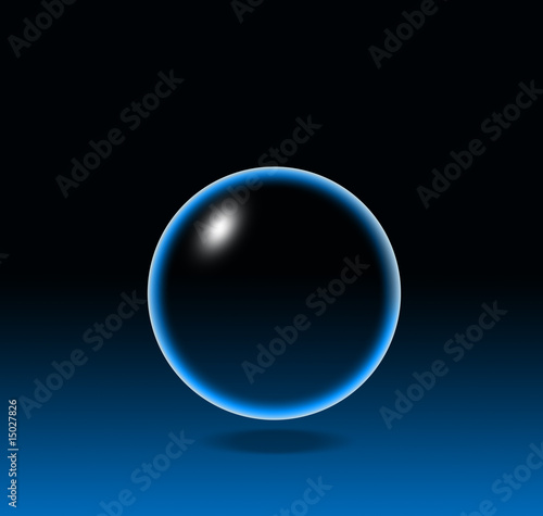 Illustration: Transparent bubble Transparent bubble