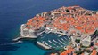 A panoramic view of old city of Dubrovnik, Croatia