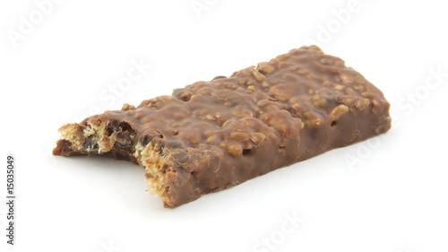 Photo: Bitten fudge dipped granola bar Bitten fudge dipped granola bar