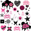 Emo collage (vector)