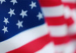 USA American Flag Closeup