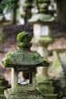 Japan, Mara, Stone lantern in garden