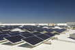 Solar Panels at Solar Power Plant