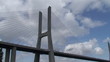 Time lapse bridge with cars passing by Time lapse bridge with cars passing by