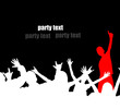 party flyer-crowd dancing