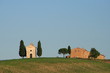 Himmel über der Toskana, Zypressen, val d Orcia, Italien