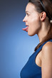 Photo: Sticking out your tongue to the world Sticking out your tongue to the world