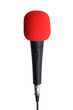 Red microphone