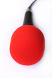 Red microphone