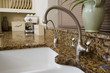 Modern kitchen sink area