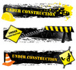 Under construction banners Under construction banners