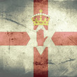 grunge flag of northern ireland grunge flag of northern ireland
