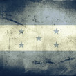 grunge flag of honduras