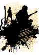 grunge background with musical theme grunge background with musical theme