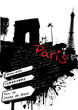 Vector: vector paris background vector paris background