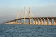 The Penang Bridge , longest bridge in south east asia