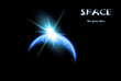 universe: Earth and sun