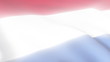 3D Netherlands Flag