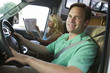 couple in camper van