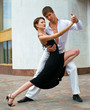 dancing couple