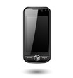 Mobile phone editable vector illustration Mobile phone editable vector illustration