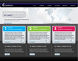 Vector website design template Vector website design template