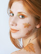 autumn style face-art