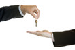 hand-over of keys - Schlüsselübergabe