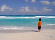Boy at the beach