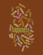Collage of words