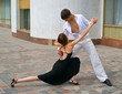 couple dancing Latino dance