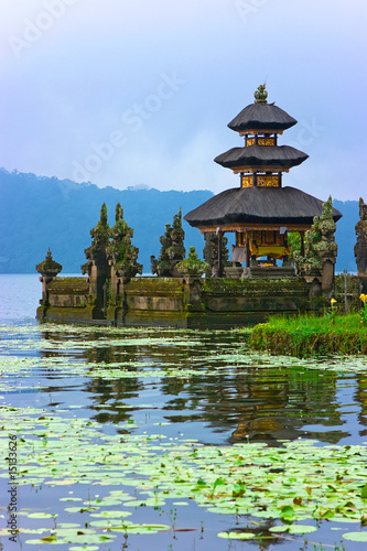 Photo: Buddhist temple on the water Buddhist temple on the water