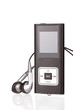 mp4 player isolated on a white background
