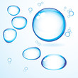 Water vector drops