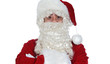 Santa Claus with arms crossed