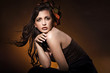Beautifull woman in awsome make-up