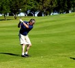 Golfspieler ,Golfplatz Carcassonne/Frankreich