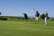 Golfspieler ,Golfplatz Carcassonne/Frankreich