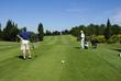 Golfspieler ,Golfplatz Carcassonne/Frankreich