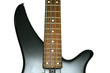 Photo: Fragment of black Bass Electric Guitar With Four Strings Fragment of black Bass Electric Guitar With Four Strings