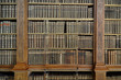 historisches Buchregal